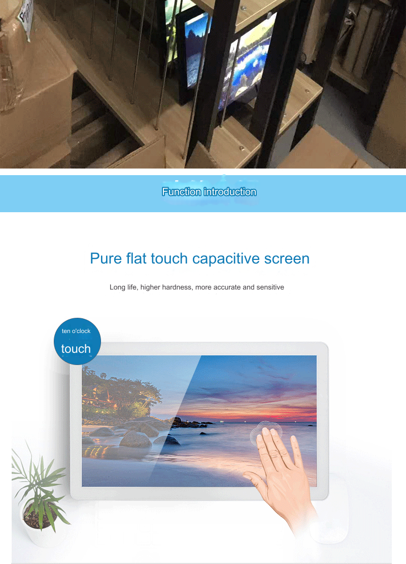 Escreen Tools 10.1/15.6/21.5/24/27/32/43 Android capacitive touch screen industrial ...